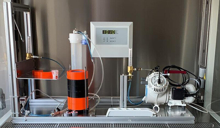 Mascherine anti-Covid testate in Sicilia con attrezzature Idmar - 720 px