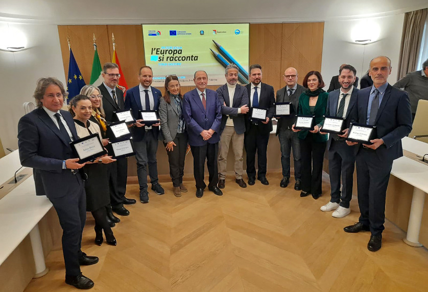 Fondi Ue, "Fesr Sicilia l'Europa si racconta": premiati 11 giornalisti