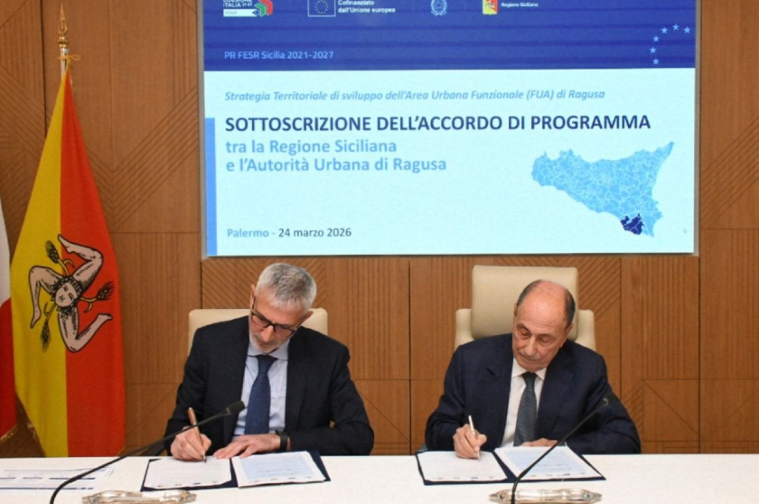 Accordo di programma Fua Ragusa firmato