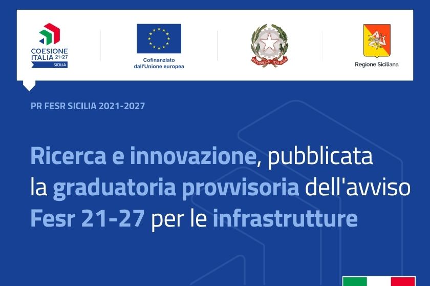 Istanze ammissibili avviso Fesr ricerca innovazione_NEWS