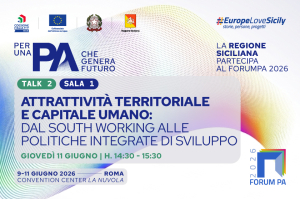 south working e attrattività territoriale - Regione Siciliana a Forum PA